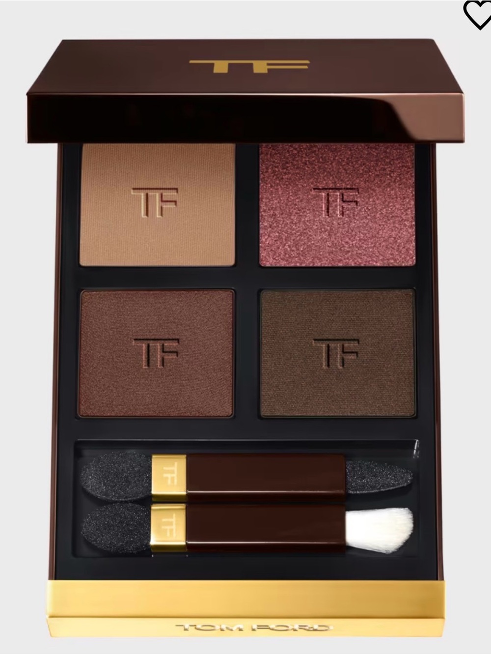 Tom Ford Warm Eyeshadow Quad in Ember Bronze #46 new